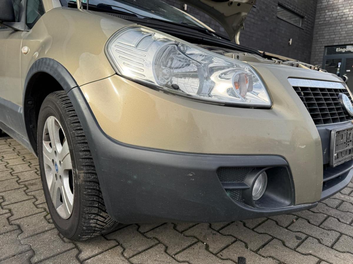 Fiat Sedici 189 FY original Stoßstange Stoßfänger vorn 984 Sandmetallic BJ08